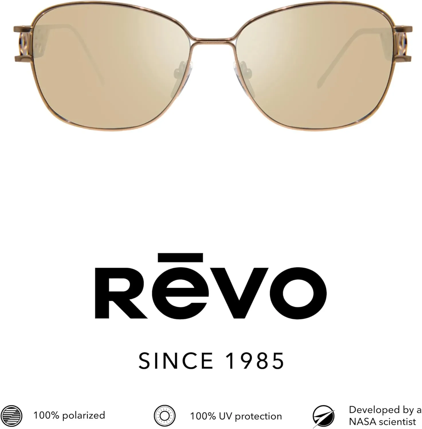 Revo Sunglasses Air 4: Polarized Lens with Titanium Frame