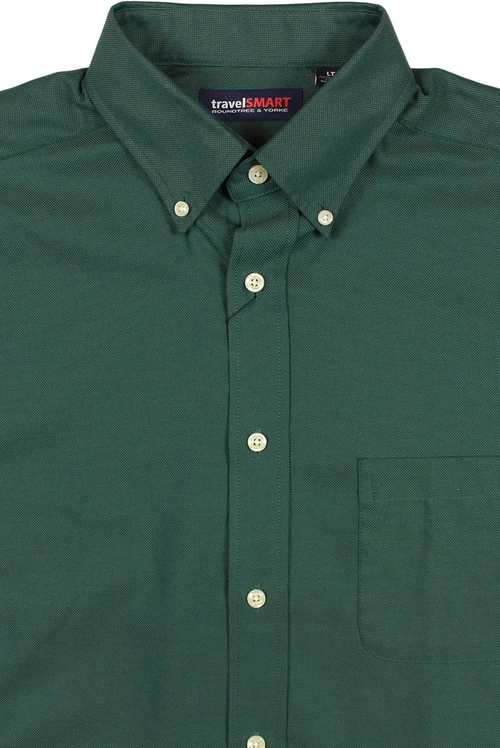 Roundtree & Yorke TravelSMART Big and Tall Non-Iron Men's Long Sleeve Shirt