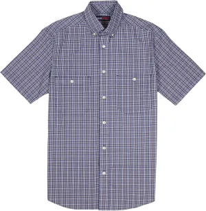 Roundtree & Yorke TravelSMART Men's Short Sleeve Button-Down Shirt with Pockets Non-Iron (Available in Big & Tall)