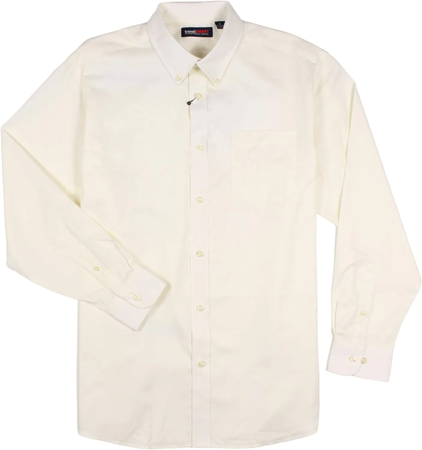 Roundtree & Yorke TravelSMART Non-Iron Men's Long Sleeve Shirt, Regular Sizes