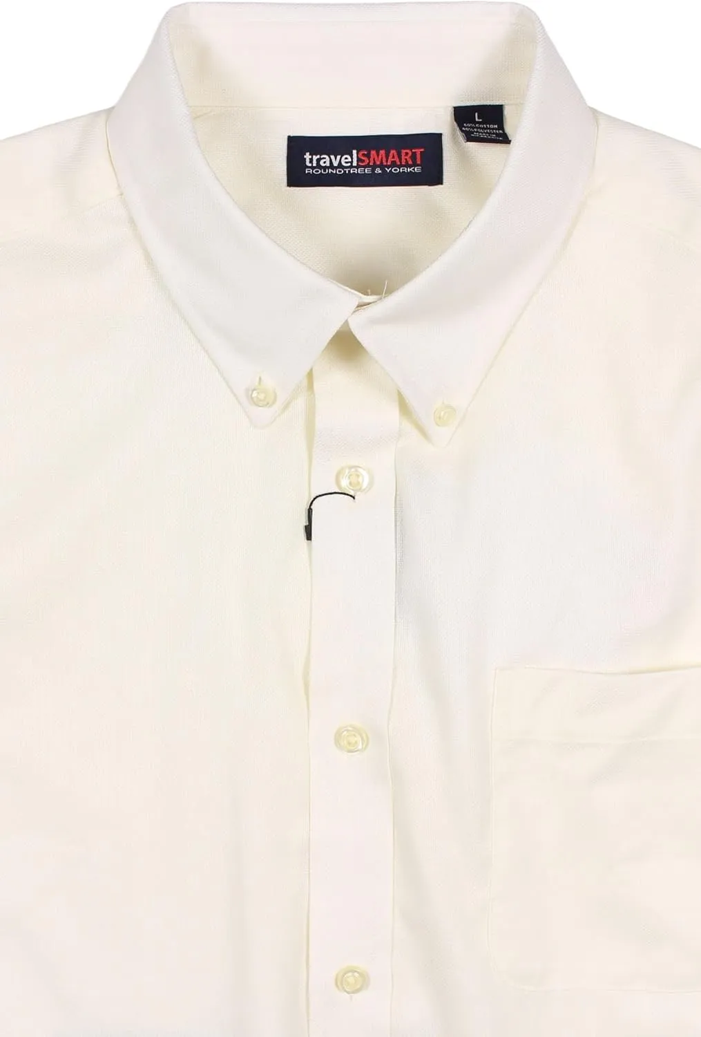 Roundtree & Yorke TravelSMART Non-Iron Men's Long Sleeve Shirt, Regular Sizes