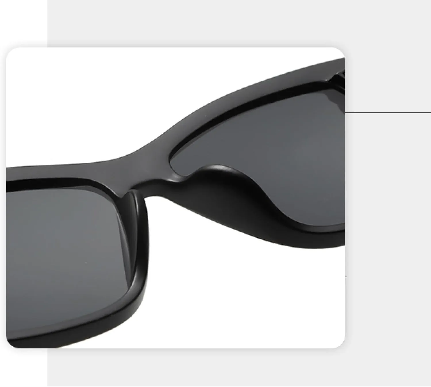 Stylish Sunglasses for Men Fashion Shape Hollow Out Leg Woman Sunglass
