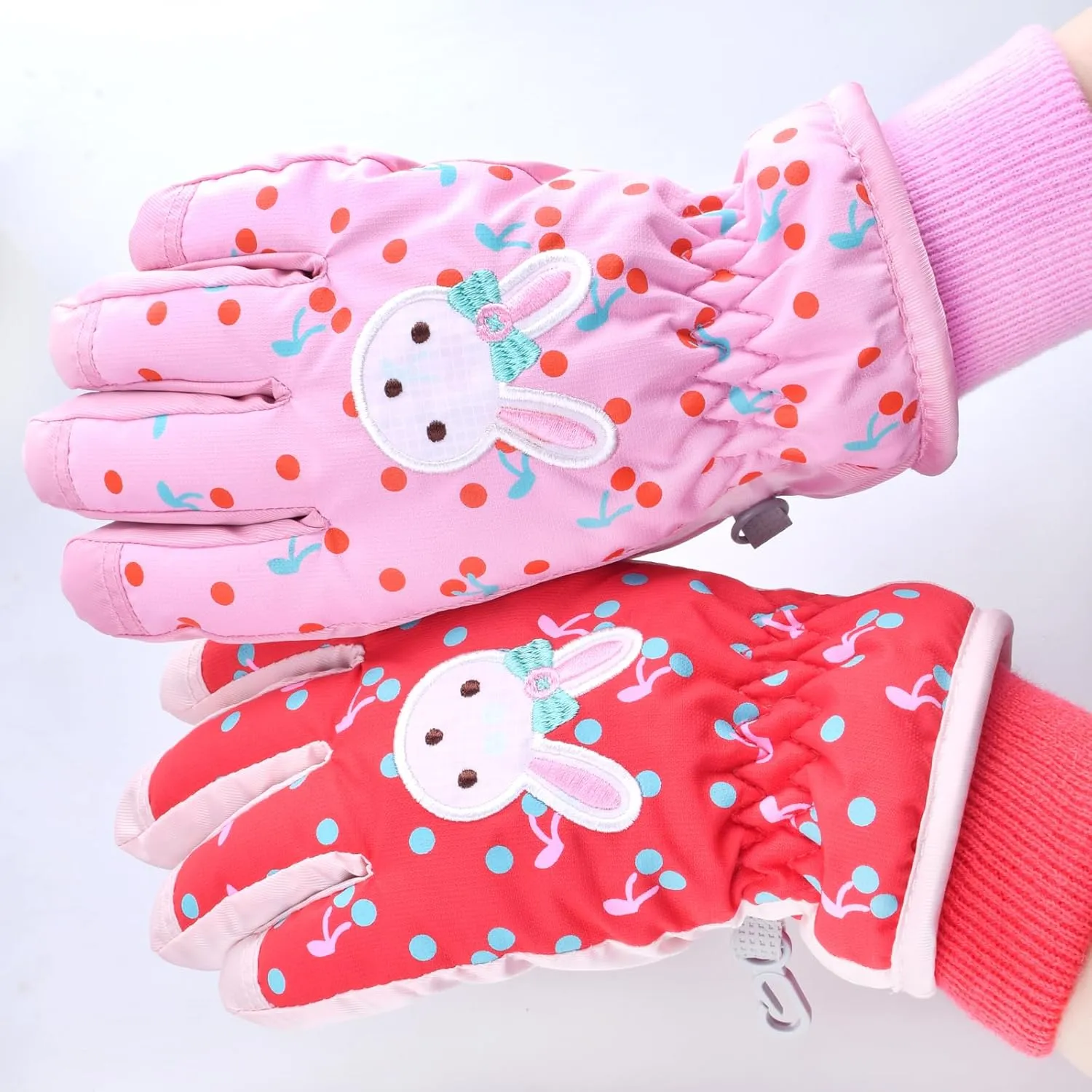 TRIWONDER Kids Ski Snow Gloves Winter Cold Weather Windproof Warm Snowboard Sport Mittens for Boys Girls