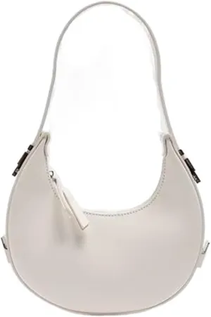 Underarm Bag Solid Color Casual Texture Fashion One Shoulder French Niche Crescent Shape