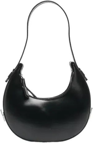 Underarm Bag Solid Color Casual Texture Fashion One Shoulder French Niche Crescent Shape