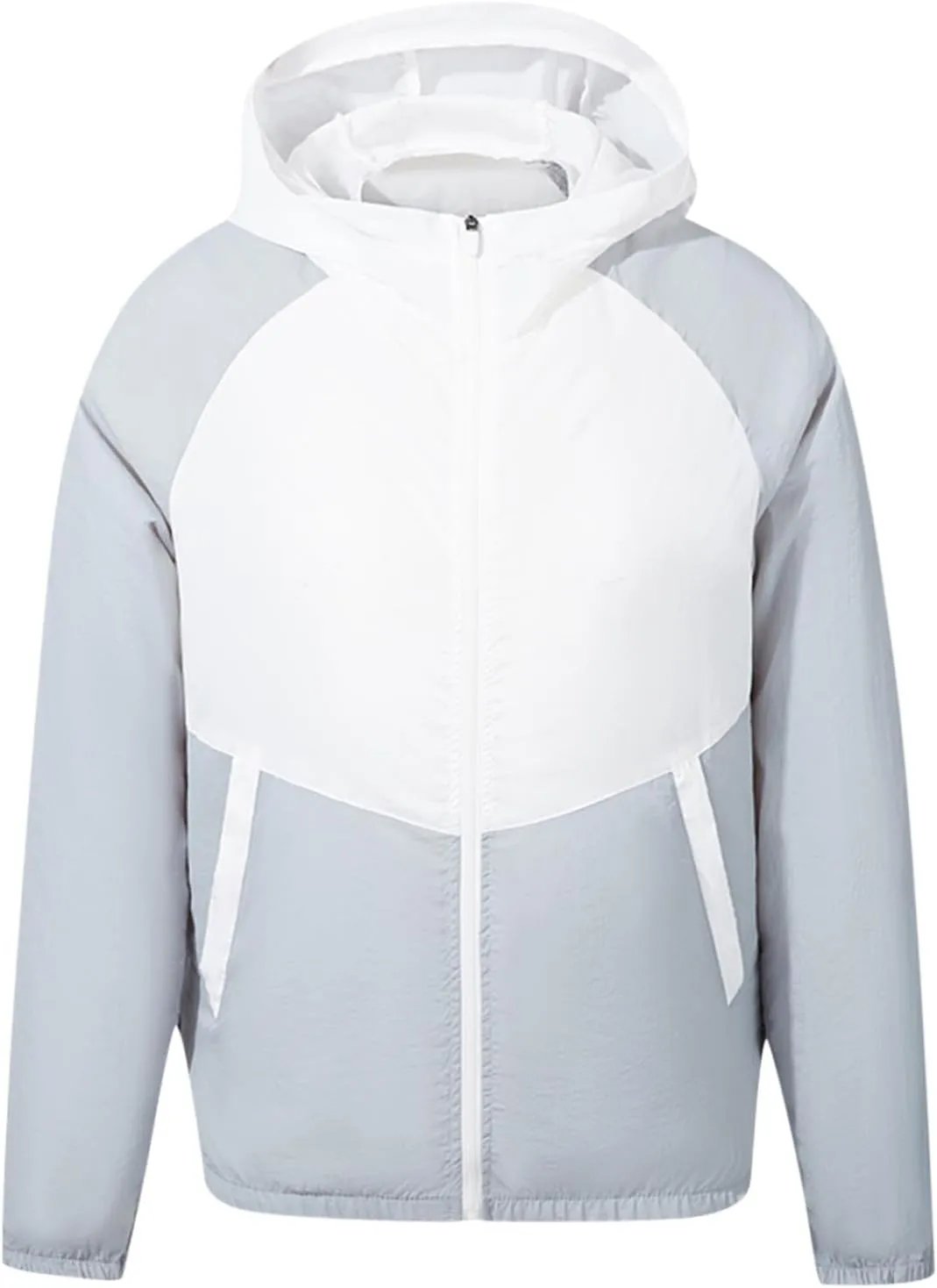 Unisex Summer Cooling Fan Jacket USB Sun Protective Quick Dry Hiking Jackets Men Women Air Conditioning Fishing Coat