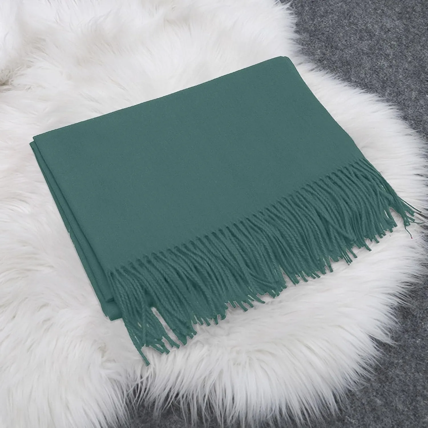 Women Pashmina Knitted Warm Cardigan Coat Poncho Sweater Scarf Cape Oversized Shawl Wraps Floral Blanket for Fall Winter