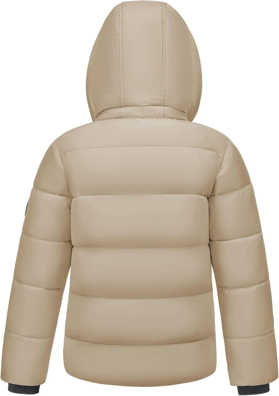 WULFUL Kids Boy's Winter Coat Detachable Hat Puffer Windbreaker Warm Cotton Jacket Parka Down Outdoor Coats