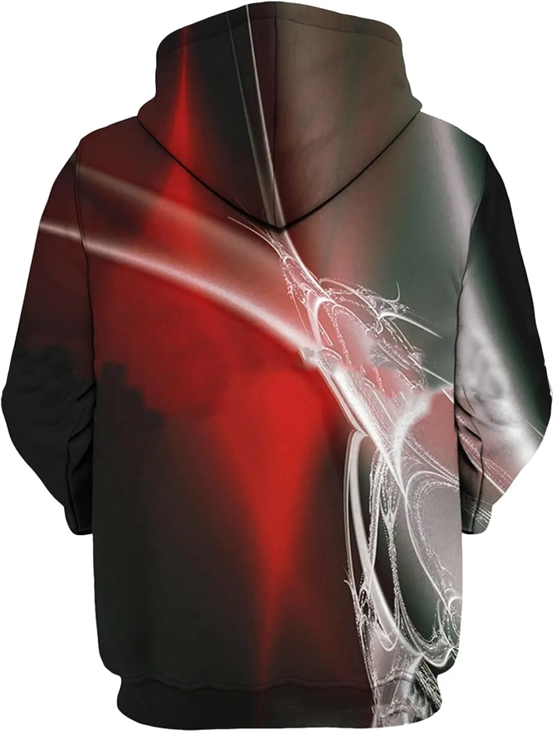 Ymosrh Men's Graphic Hoodies Print Long Sleeve Drawstring Hoodie Pullover Sweatshirt, M-6XL